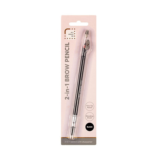 ALL ABOUT ME 2 in 1 Black Brow Pencil with Sharpener