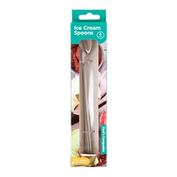 CHEF'S COMPANION Stainless Steel Ice Cream Spoons 4 Pack