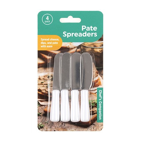 CHEF'S COMPANION 4 White Pate Spreaders Pack