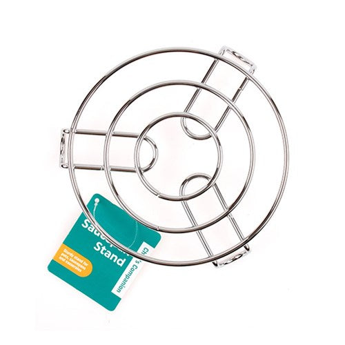 CHEF'S COMPANION Silver Saucepan Stand 16cm Diameter