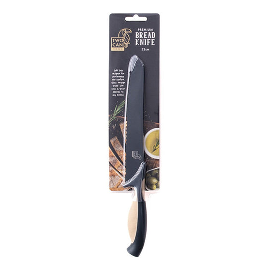 TWO CAN Charcoal Bread Knife 32cm