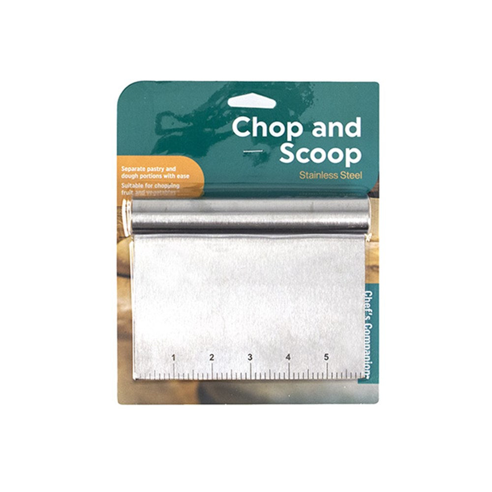 CHEF'S COMPANION Stainless Steel Chop and Scoop Kitchen Tool 15x12.1cm