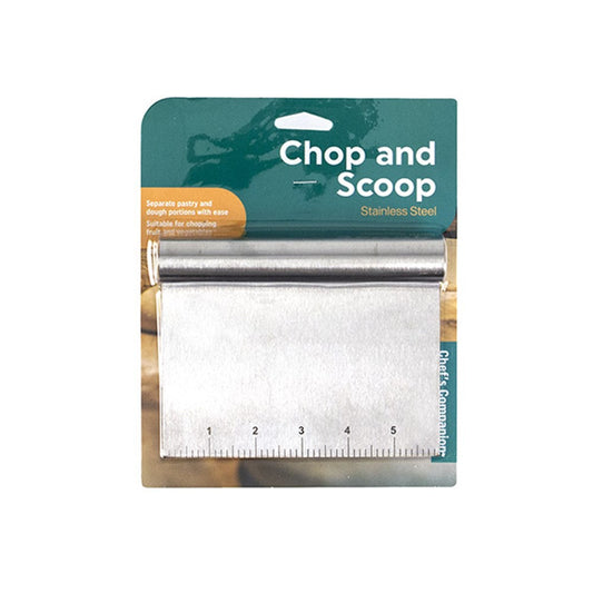 CHEF'S COMPANION Stainless Steel Chop and Scoop Kitchen Tool 15x12.1cm