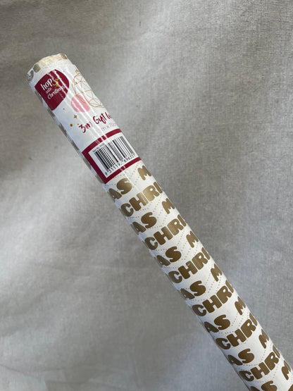 HOP INTO CHRISTMAS Festive Gift Wrapping Paper Roll 3Mx70cm - 6 Designs