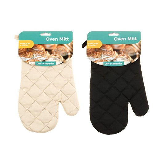 CHEF'S COMPANION Oven Mitt - Black or Cream
