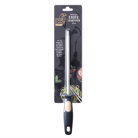 TWO CAN Charcoal and Beige Knife Sharpener 32cm