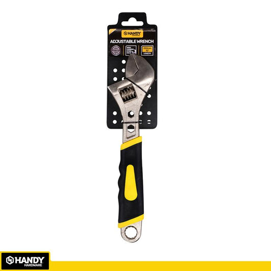 HANDY HARDWARE Wrench Adjustable Soft Grip Handle 250mm