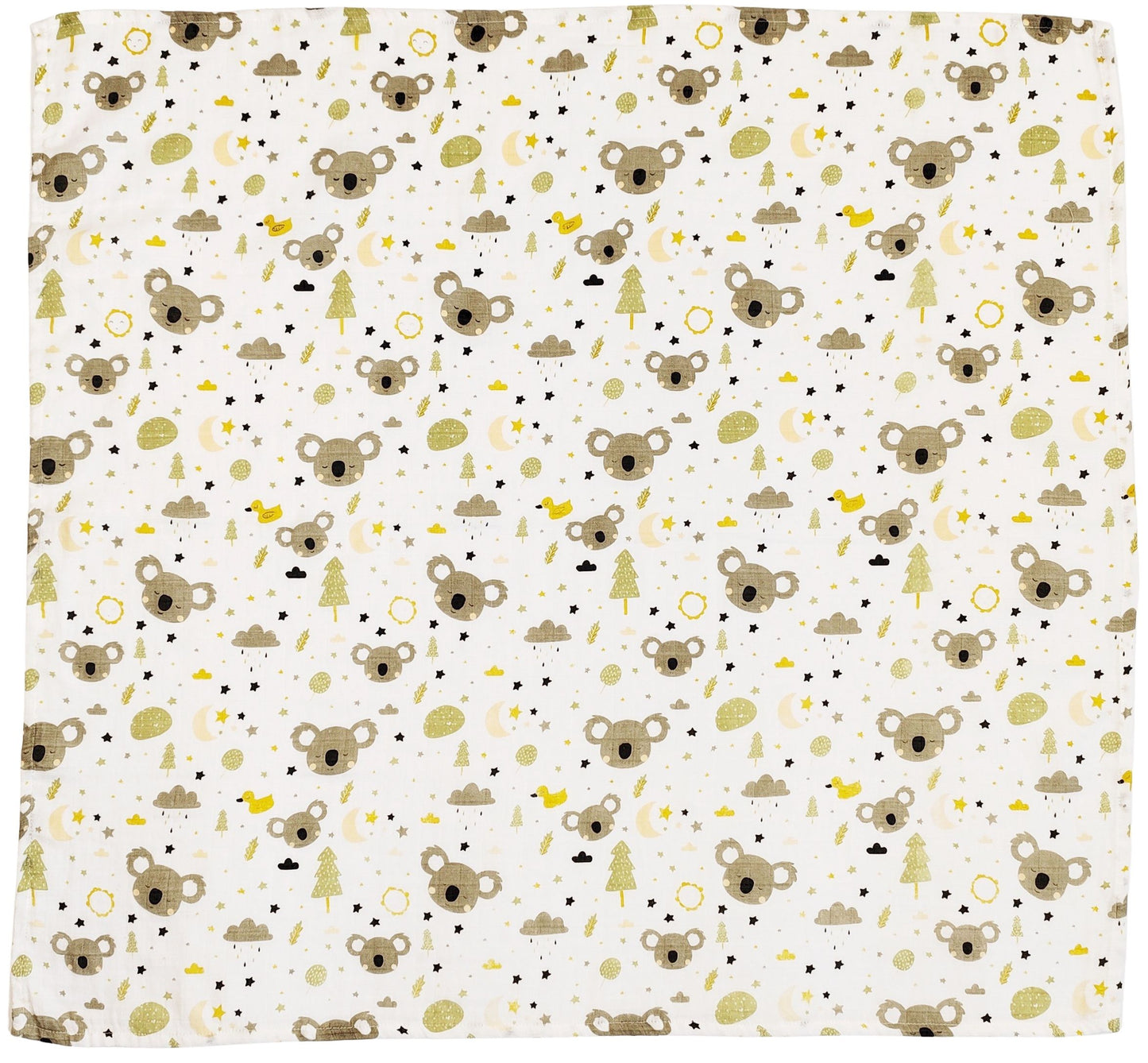 URBAN JUNIOR Koala Muslin Swaddle Wrap 80x80cm